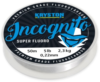 FIR KRYSTON INCOGNITO FLUOROCARBON HOOKLINK 20m 15lb