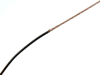 FIR KRYSTON QUICKSILVER GOLD COATED SHOCK LEADER 10m 25lb 11.33kg Brown - Img 2