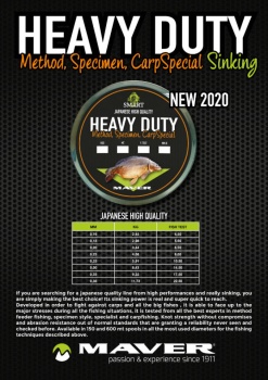 FIR MAVER SMART HEAVY DUTY CARP SPECIAL SINKING 150M 0.38MM - Img 3