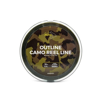 FIR MONOFILAMENT AVID CARP OUTLINE CAMUFLAJ 0.31MM 12LB 1000M