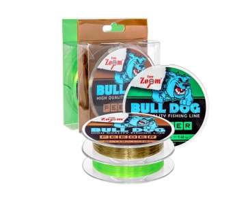 FIR MONOFILAMENT CARP ZOOM BULL-DOG FEEDER 300M 0.22MM 6.4KG BROWN