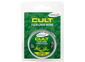 FIR MONOFILAMENT CLIMAX CULT CRAP FLEXI CHOD MONO HOOKLINK 20M 0.50MM 25LB - Img 2