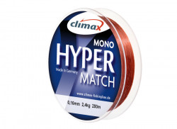 FIR MONOFILAMENT CLIMAX HYPER MATCH SINKING 200M 0.16MM COOPER
