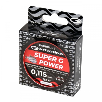 FIR MONOFILAMENT GARBOLINO 150M SUPER G POWER 0.19MM