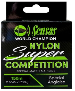 FIR MONOFILAMENT SENSAS SUPER COMPETION 015MM / 1.73KG / 150M