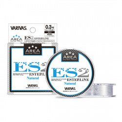 FIR MONOFILAMENT VARIVAS SUPER TROUT AREA ES2 ESTER NATURAL 80M 0.091MM 1.75LB
