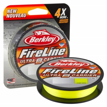 FIR TEXTIL BERKLEY FIRELINE ULTRA 8 VERDE FLUO 0,15MM/8,3KG/150M