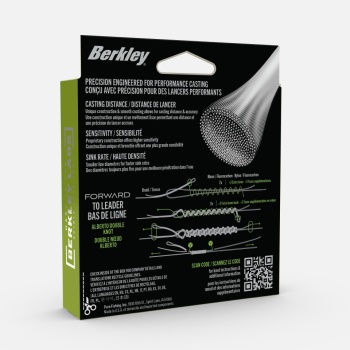 FIR TEXTIL BERKLEY FORWARD FINESSE BRAID 1800M, 0.15MM, 4,7KG, LOW VIS GREEN - Img 3