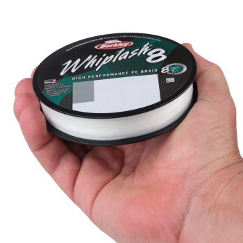 FIR TEXTIL BERKLEY WHIPLASH WHIP8 150M 0.14 NEW CRYSTAL - Img 2