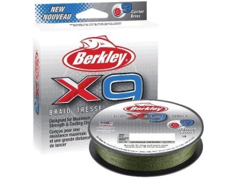 FIR TEXTIL BERKLEY X9 BRAID GREEN 020MM/20,6KG/150M