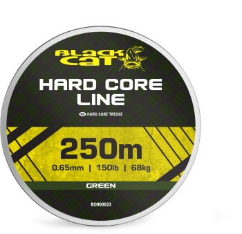 FIR TEXTIL BLACK CAT BC HARD CORE LINE GREEN 68KG 0.65MM 250M - Img 2