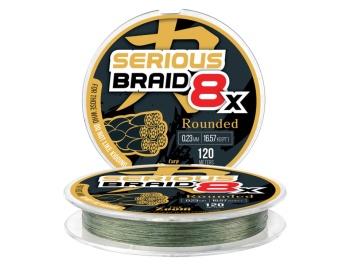 FIR TEXTIL CARP ZOOM SERIOUS 8X 120M 0.17MM 10.67KG GREEN