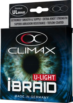 FIR TEXTIL CLIMAX IBRAID U-LIGHT MOSSGREEN 135M 0.10MM 7.5KG - Img 2