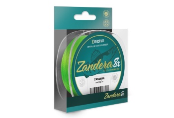 FIR TEXTIL DELPHIN ZANDERA 8 VERDE FLUO 150M 0.16MM 10.9KG
