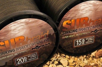 FIR TEXTIL KORDA SUBBRAID SINKING BRAID MAINLINE 15LBS/450M