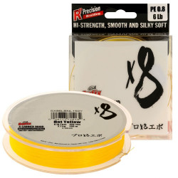 FIR TEXTIL SUFIX X8 135M 0.148MM 7.5KG 17LB HOT YELLOW