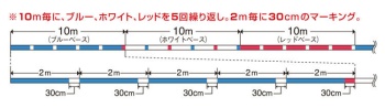 FIR TEXTIL VARIVAS X4 AVANI EGING TIP RUN PREMIUM PE 150M 0.148MM 15.0LB TRICOLORE - Img 2