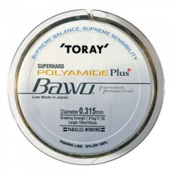 FIR TORAY BAWO POLYAMIDE PLUS OLIVE GREEN 0.240MM 150M