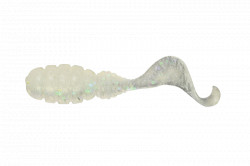 GRUB JACKALL GOOD MEAL 1.5INCH GOODMEAL GLOW 8BUC/PL