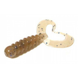 GRUB ROCK'N BAIT CULTIVA RB-1 17 BROWN BLUE RING TWIN TAIL