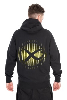 HANORAC MATRIX LARGE FADE LOGO NEGRU/LIME – MARIMEA XL - Img 2