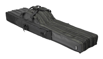 HUSA 3 LANSETE + 3 MULINETE DAM INTENZE 3 COMPARTMENT FEEDER ROD BAG 170X31X29CM