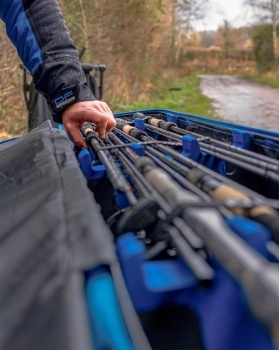 HUSA RIGIDA PRESTON HARDCASE ROD SAFE XL 6 LANSETE + 6 MULINETE 190X29X24CM - Img 19