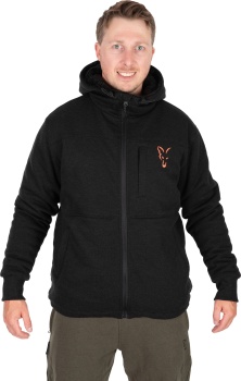 JACHETĂ FOX COLLECTION SHERPA – BLACK/ORANGE, MĂRIMEA 2XL