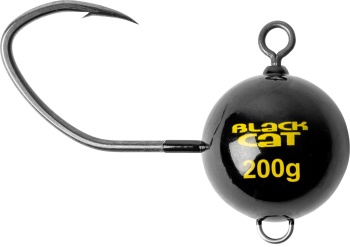 JIG BLACK CAT MEGA FIREBALL BLACK DG 10/0 200G