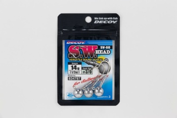 JIG DECOY SV-60 S.W HEAD ROUND NR.3/0 14GR 3BUC/PLIC