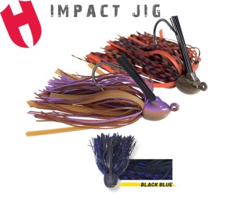 JIG HERAKLES IMPACT ANTIBRADIS 5/8oz 17.5gr Black Blue