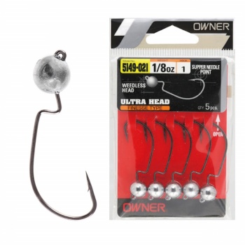 JIG LESTAT OWNER 5149 NO.4 1/8OZ ULTRA HEAD FINESSE TYPE - Img 5
