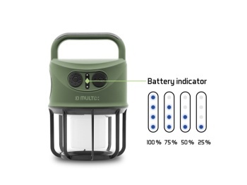 LAMPA CAMPING DELPHIN MULTIX 4400 MAH - Img 3