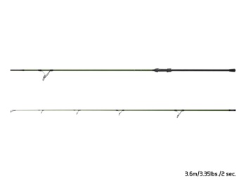 LANSETA CRAP DELPHIN ETNA CAMO LONGSHOT+ 3.90M 3,5LBS 3BUC - Img 2
