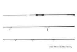 LANSETA DELPHIN BOMBER CARP 3.80M 5.00LBS 2BUC