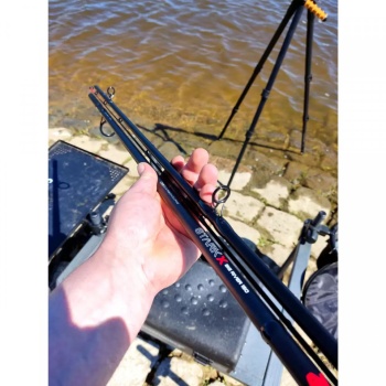 LANSETA NYTRO STARKX BIGRIVER 390H FEEDER 3.90M 100GR 3+2BUC - Img 3