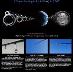 LANSETA ZENAQ SNIPE S78XX RG 238CM 6-35GR 2BUC FUJI TITANIUM SIC