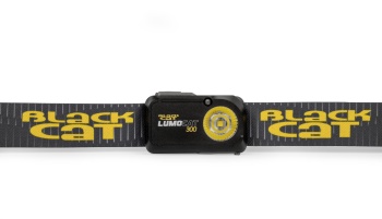 LANTERNA CAP BLACK CAT LUMO CAT 300 HEADTORCH 300LM