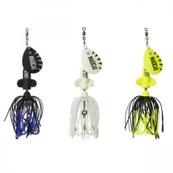 LINGURA LINGURITA ROTATIVA MADCAT A-STATIC SCREAMING SPINNER 65GR BLACK DEVIL