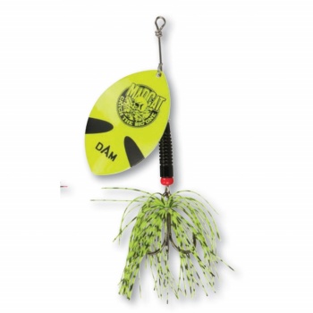 LINGURA LINGURITA ROTATIVA MADCAT BIG BLADE SPINNER FLUO YELLOW 55GR - Img 2