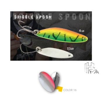 LINGURITA OSCILANTA HERAKLES DRIBBLE SPOON 2.5gr Silver/Red