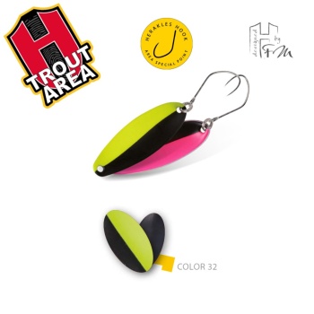 LINGURITA OSCILANTA HERAKLES LDS 3.6gr Culoare 32 Black Chartreuse