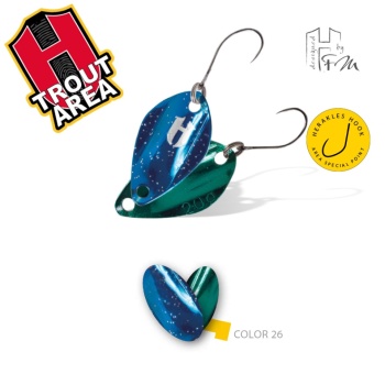 LINGURITA OSCILANTA HERAKLES RUCK SPOON 2.0gr Culoare 26 Petrol Sky