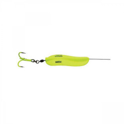 LINGURITA OSCILANTA MADCAT A-STATIC RATTLIN INLINE SPOONS 125GR FLUO YELLOW UV
