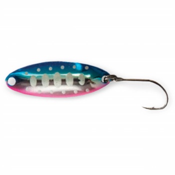 LINGURITA OSCILANTA NO.6 3.3GR 33.5MM DAM EFFZETT PRO TROUT SPOON BLUE SMOLT UV