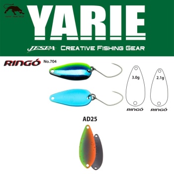 LINGURITA OSCILANTA YARIE JESPA 704 RINGO 3.0GR CULOARE AD25 VEGETABLE