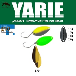 LINGURITA OSCILANTA YARIE JESPA 710T T-FRESH EVO 1.5GR CULOARE E70 PUDDING