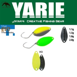 LINGURITA OSCILANTA YARIE JESPA 710T T-FRESH EVO 1.8GR CULOARE H3 CHART GLITTER