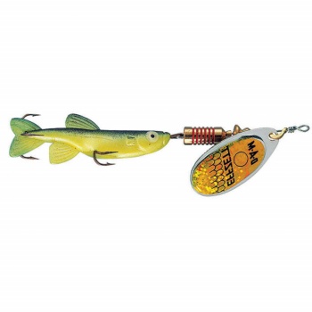 LINGURITA ROTATIVA 13GR DAM EFFZETT MINNOW YELLOW BLACK