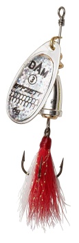LINGURITA ROTATIVA DAM EXECUTOR DRESSED SPINNER NR.3 6G S RF SILV